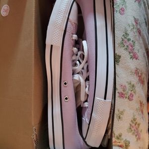 Lavender converse